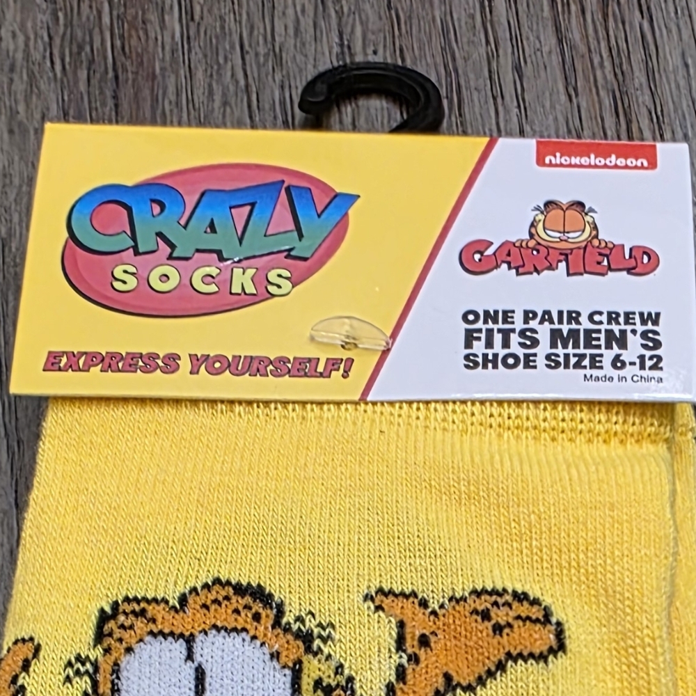 Nickelodeon Garfield And Odie Crew Socks - Picture 3 of 5